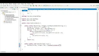 Find Duplicate Words Java Programming Preparation