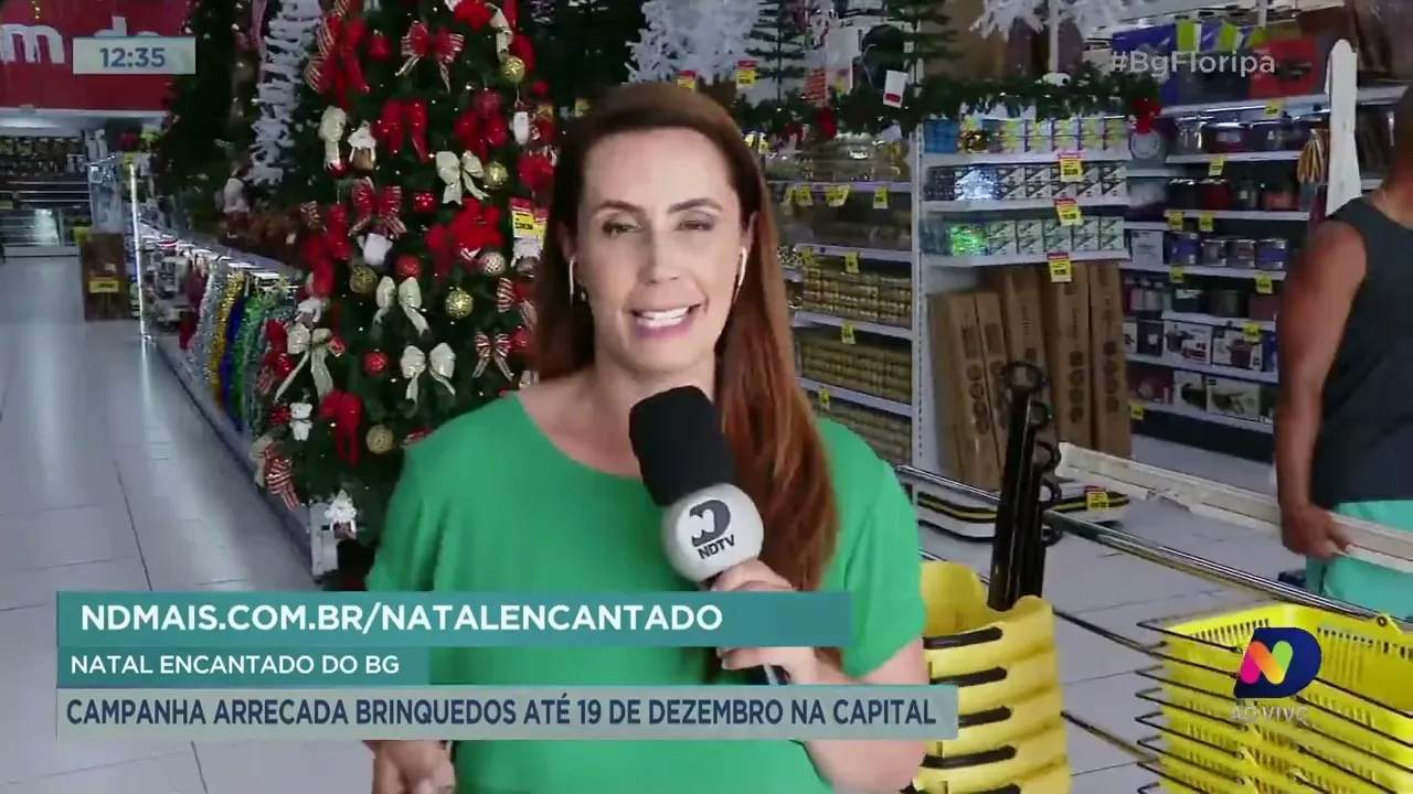 Campanha "Natal encantado" arrecada brinquedos até o dia 19, em Florianópolis