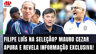 "ESSA É A INFORMAÇÃO! O Filipe Luís JÁ DISSE NOS BASTIDORES que..." Mauro Cezar FALA TUDO da Seleção