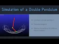 Adams Tutorial 5 Double Pendulum - Chaotic Motion Simulation Tracing