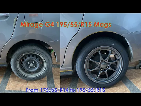 Download MP3 Mirage G4 195/55/R15 Mags | From 175/65/R14 to 195/55/R15