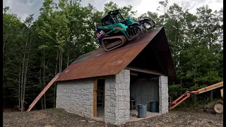 Building a strong garage roof