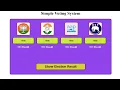 Simple voting system project using html css javascript in Hindi with code all programming hindi