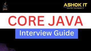 Core Java FAQs A Must-Watch for Java Developers