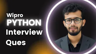 Python Interview Question Wipro Data Analyst Data Science Udit Soni