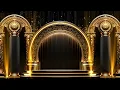 Lagu Luxury Classic Gold Stage  LED MAPPING Background  Video | download link in description #vjloops4k