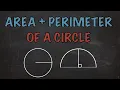 Mastering Geometry Area And Perimeter Of Circle And Semi-Circle