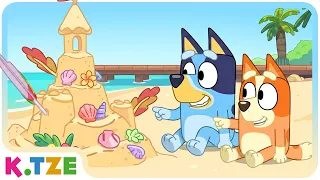 Wir bauen eine Sandburg ๐ฐ๐ Bluey Happy Snaps | Folge 4