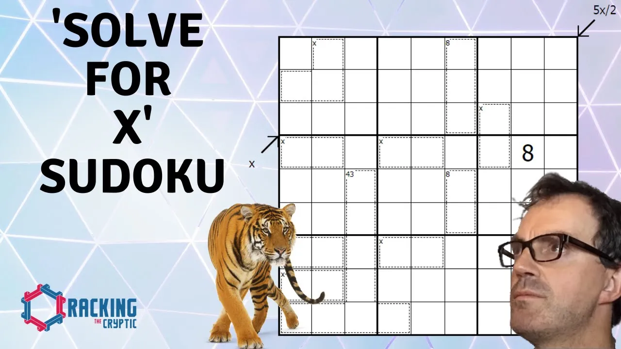 'Solve For X' Sudoku