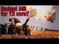 EN 3900X tested on B450M Mortar 12 cores on budget motherboard vs X570 Taichi