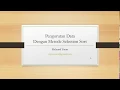 Belajar JAVA - Penjelasan Pengurutan Data Array Dengan Metode Selection Sort