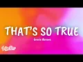 Download Lagu Gracie Abrams – That's So True (Lyrics)