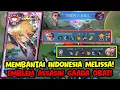 16 Kills! Lesley's Damage Destroys the Meta! VS. Indonesia's Top Melissa! | Lesley's Top Global B...