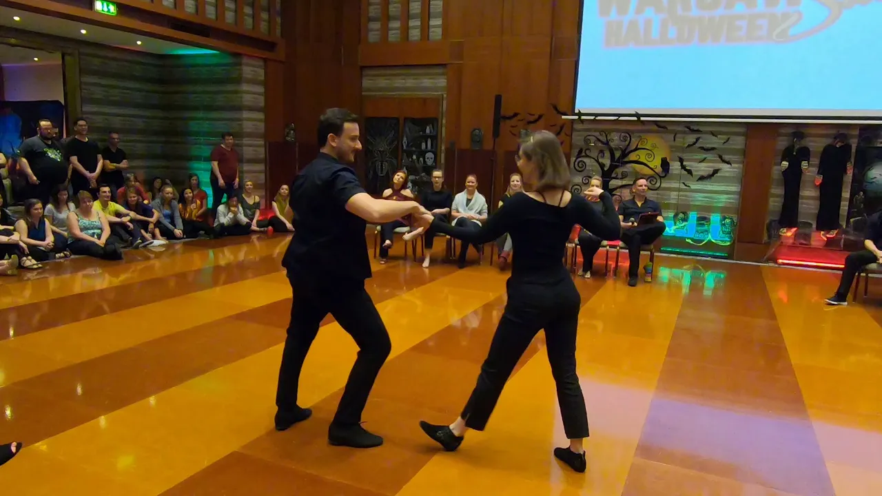 Tommaso Piemontese & Marta Nita - 3rd place All-Stars Jack&Jill - Warsaw Halloween Swing 2019