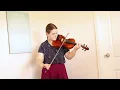 Drops of Brandy - Irish fiddle cover