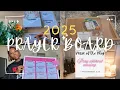 How to Create a Prayer Board Give your 2025 Goals to God P U S H