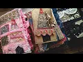 Holiday boho junk journals flip through boho needs