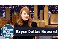Bryce Dallas Howard Calls Out Jimmy s Jurassic World Cameo