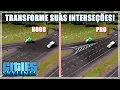 TUTORIAL CITIES SKYLINES INTERSECTION MARKING TOOL - como usar em intersecoes