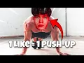 Download Lagu ELKE LIKE = 1 PUSH UP CHALLENGE