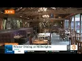Winter dining at the Millwrights
