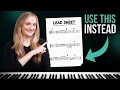 How I Learned 100 Piano Songs by Using Lead Sheets