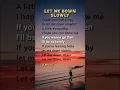 Lagu Alec Benjamin - Let Me Down Slowly Lyrics #songlyrics