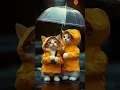 Download Lagu 🌧️ Cute Cats in the Rain Wearing Adorable Raincoats – Meow Meow Sad Song 😿🎶