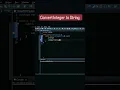 How to Convert integer to String in java