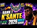 HOW TO ACTUALLY BUILD ON K SANTE RANK 1