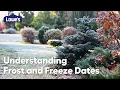 Frost Freeze Dates for Planting Guide