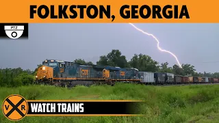Folkston Georgia USA LIVE Train Camera Depot PTZ