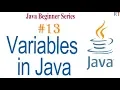 Java-13 - Variables in Java Java Programming Tutorial