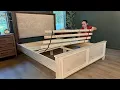 Download Lagu Ik veranderde een stapel hout in een luxe bedframe // Slaapkamermake-over deel 9