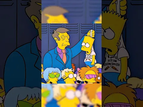 Bart Ruined School With One T-Shirt