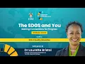 The SDGs and You Making Connections for Progress July 15