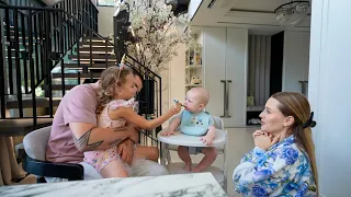 VLOG : PIERWSZY POSIŁEK MOJEGO SYNA! 👶🏻🥕| Andziaks 