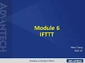 Advantech iSensing e-Learning WISE Module 6 - IFTTT cloud service