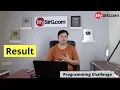 Programming Challenge Result MySirG com