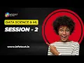 Data Science and Machine learning Training session-2 Infotact Solutions