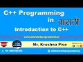 Lecture - Introduction to C Marathi Krushna Pise