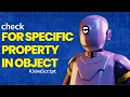 How do I check if an object has a specific property in JavaScript - Stack Overflow Problem Solved