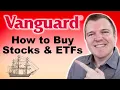 How to Buy Stocks with Vanguard - Full Example