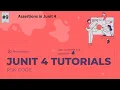 9 Assertions Introduction of Junit 4 Junit Tutorials for beginners