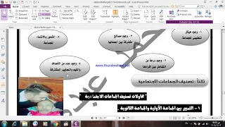 علم اجتماع الجماعة الاجتماعية 2ث للاستاذ محمد عبده 