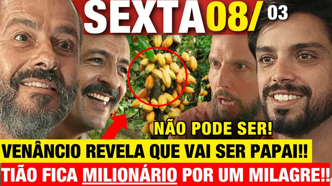 RENASCER - Capítulo de SEXTA - Resumo da Novela Renascer