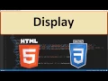 HTML5 and CSS3 23 - Display