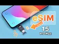 Lagu Unlock US iPhone 15 PM Potential: Converting eSIM to Physical Dual SIM
