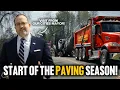 Milling Paving Danbury CT First Job of the Year with Our New Wirtgen 150 Fi