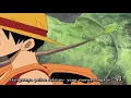Luffy nyanyi di pulau langit